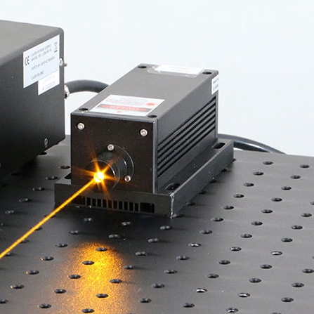 (image for) 593nm Laser Orange Yellow Solid State semiconductor Laser - Click Image to Close